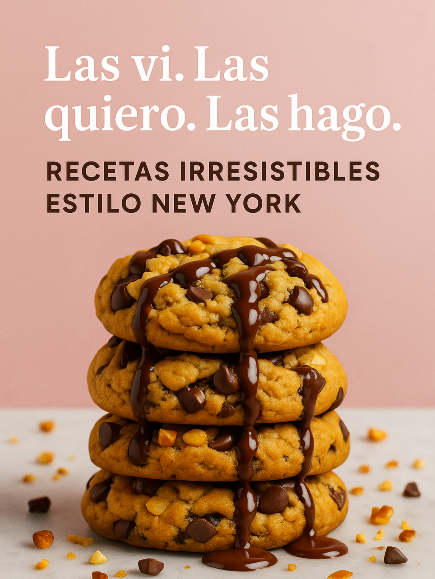 Libro con +50 Recetas de Cookies estilo New York + Bonos  de regalo 🔥🔥