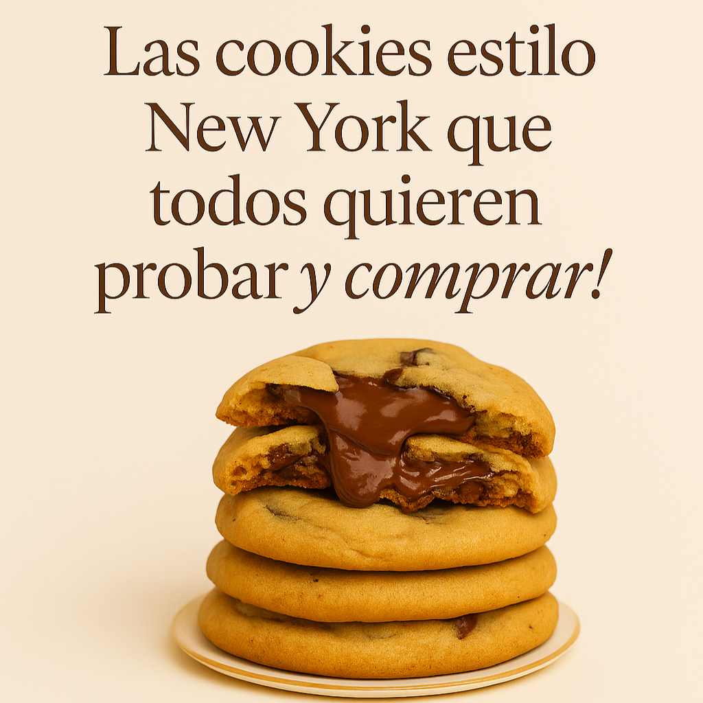 Libro con +50 Recetas de Cookies estilo New York + Bonos  de regalo 🔥🔥